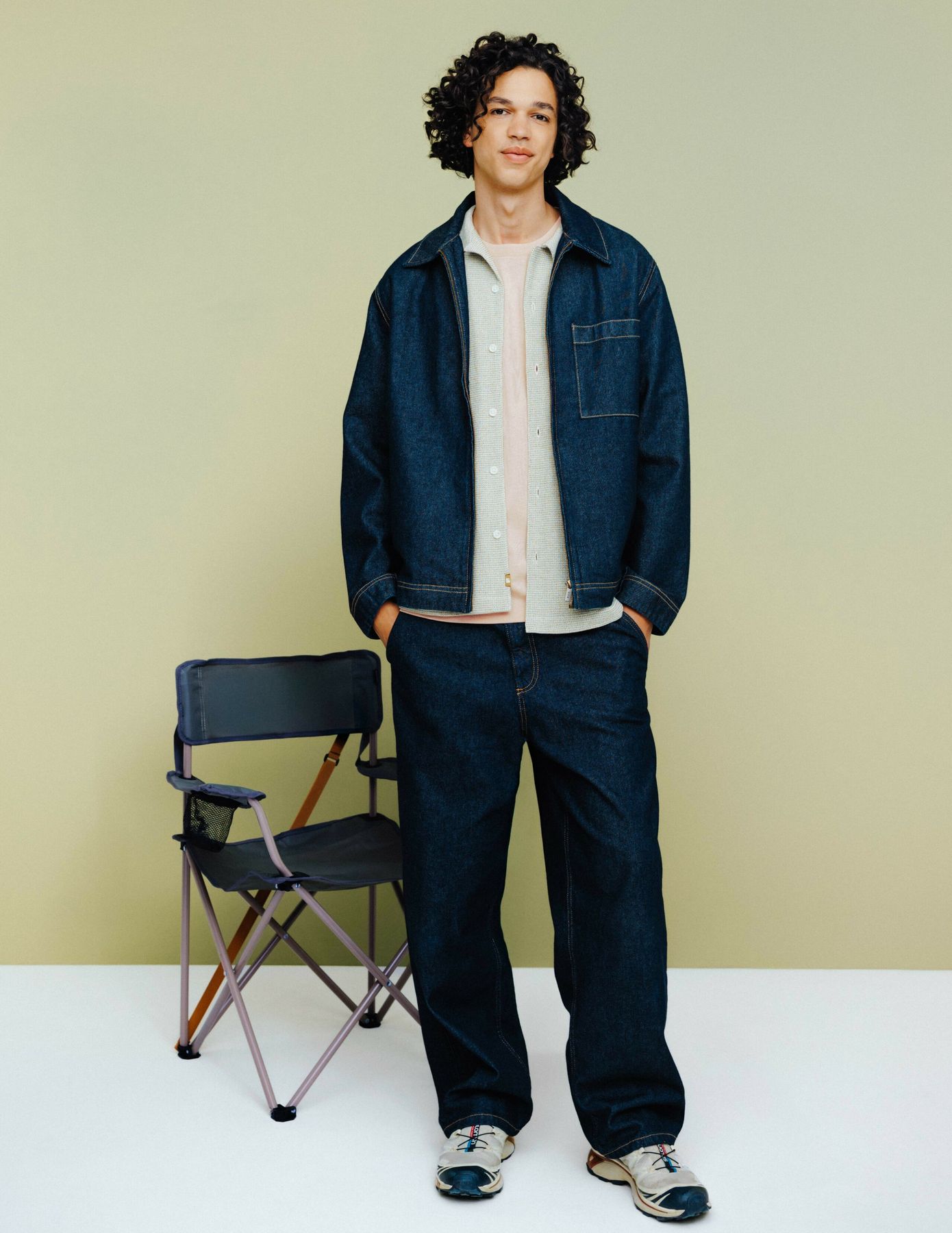 Ensemble "Denim et Layering"